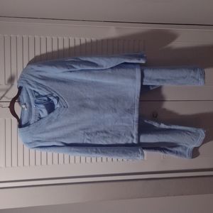 Light blue croft & Barrow 2 piece Pajama set